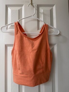 Orange Workout Top